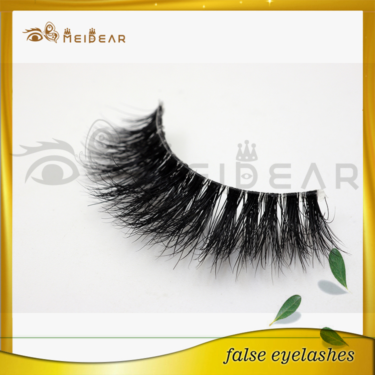 Wholesale many types of custom box  real mink fur eyelashes 